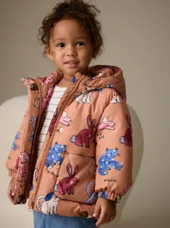 Rouille Personnage - Manteau imprimé Résistant à la douche (3mois-7ans)