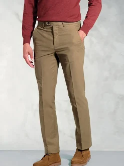 sable - Pantalon Brook Taverner en velours côtelé brossé