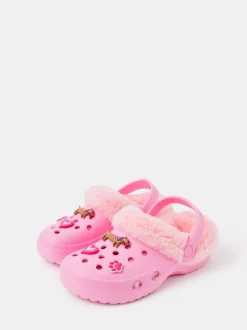 Sabots Angels By Accessorize pour fille doublés de fausse fourrure