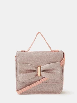 Sac à bandoulière Angels By Accessorize à paillettes avec nœud