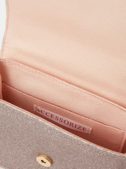 Sac à bandoulière Angels By Accessorize à paillettes avec nœud