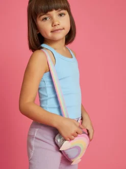 Sac à bandoulière Angels By Accessorize arc-en-ciel