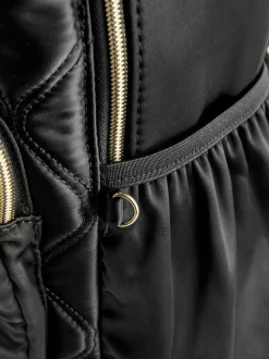 Sac à dos Baker by Ted Baker Filles Back To School noir matelassé avec étui à crayons