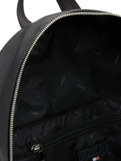 Sac à dos BOSS en similicuir grainé