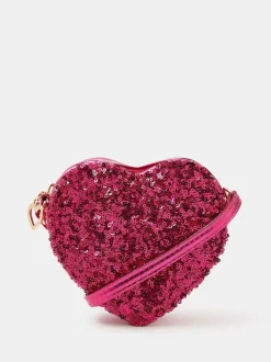 Sac Angels By Accessorize cœur à sequins fille