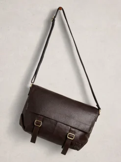 Sac messager en cuir White Stuff Connor