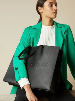 Sac Ted Baker Sukicon East West hachuré à emblème