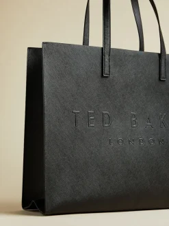 Sac Ted Baker Sukicon East West hachuré à emblème