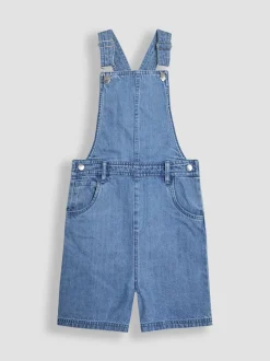 Salopette courte JoJo Maman Bébé en jean