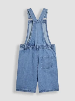 Salopette courte JoJo Maman Bébé en jean