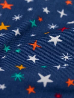 Salopette Frugi Bleu Durgan imprimée
