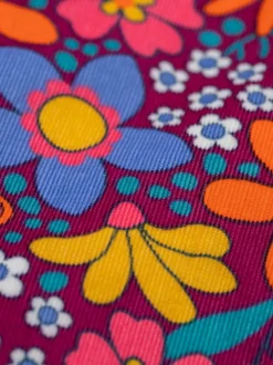 Salopette Frugi Frida violette évasée