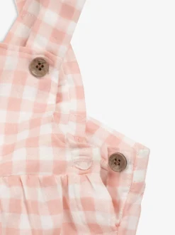 Salopette The Little Tailor Bébé tissée coupe courte 100% coton