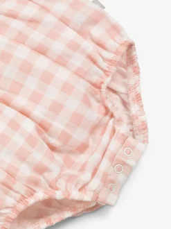 Salopette The Little Tailor Bébé tissée coupe courte 100% coton