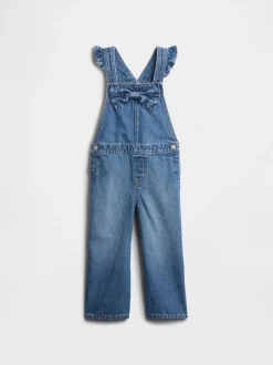 Salopettes Gap en Denim à Nœud (6mois-5ans)