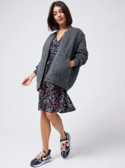 SCAMP & DUDE Veste matelassée à bombardier léger délavé