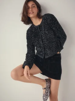 Sequins en étain - Chaussures Forever Comfort® Mary Jane avec ornements de sequins