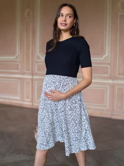 Seraphine Robe haut en maille Grossesse et Allaitement