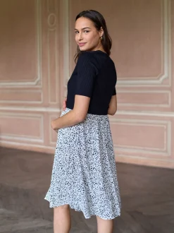 Seraphine Robe haut en maille Grossesse et Allaitement