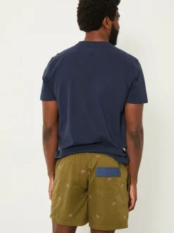 Short de bain FatFace brodé étoile de mer