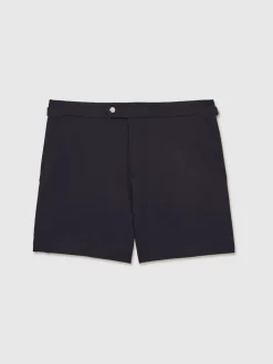 Short de bain Reiss Sol Rayure à réglage latéral