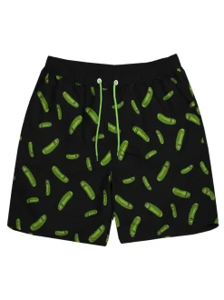 Short de bain Vanilla Underground Rick And Morty noir pour homme