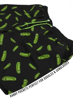 Short de bain Vanilla Underground Rick And Morty noir pour homme