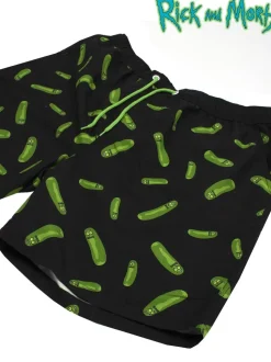 Short de bain Vanilla Underground Rick And Morty noir pour homme