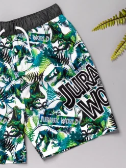 Short de bain Vanilla Underground Jurassic World à logo