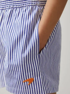 Short rayé en coton Reiss Lella McLaren F1 Team