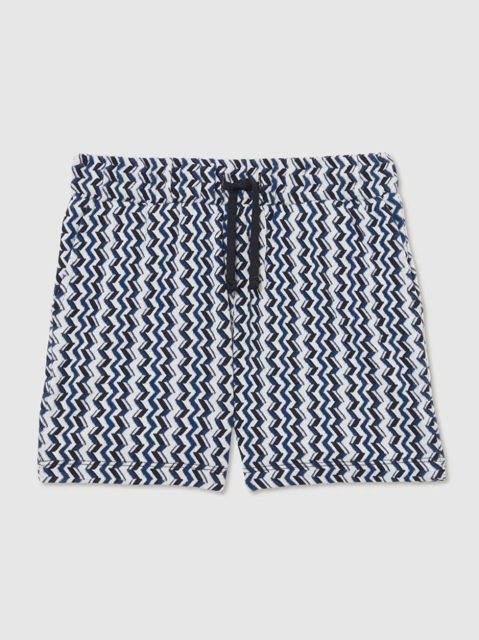 Short Reiss Teti à cordon de serrage en maille zigzag