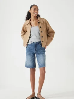 Shorts Hush Boyfriend Long Denim 100% coton