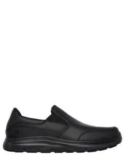 Skechers Bronwood Slip Resistant Slip-On Mens Work Shoes