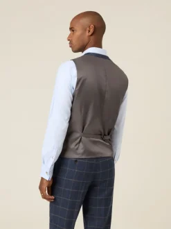 Skopes Gilet de costume Meredith à carreaux