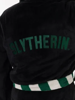 Slytherin noir/vert - Peignoir Vanilla Underground Harry Potter à capuche