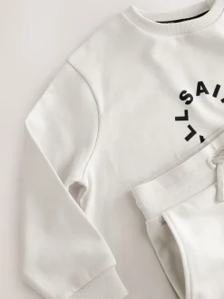 smALLSAINTS Ensemble sweat-shirt et short oversize Tierra