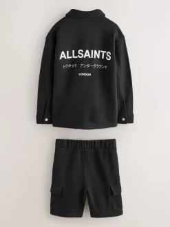 smALLSAINTS Sweat Veste-chemise T-shirt et Shorts 3 Pieces Ensemble