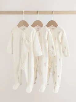 Souris écru à fées - Lot de 3 dors-bien bébé (0-2ans)