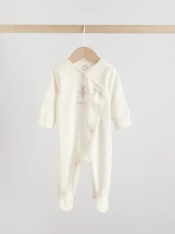 Souris écru à fées - Lot de 3 dors-bien bébé (0-2ans)