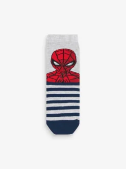 Spiderman - Lot 5 paires de chaussettes Character riches en coton