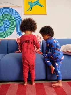 Spidey rouge - Lot de 2 pyjamas Snuggle sous licence (9mois -10ans)