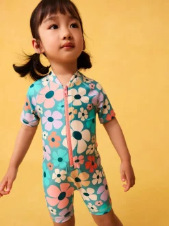 Stampy Floral - Maillot de bain Sunsafe (3mths-10yrs)