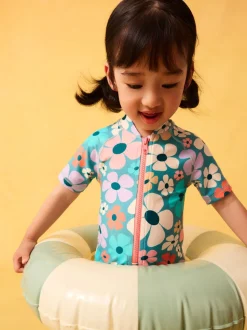 Stampy Floral - Maillot de bain Sunsafe (3mths-10yrs)