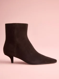 Suede Brune - Bottes Tabitha Simmons x Next à talon sous-ensemble