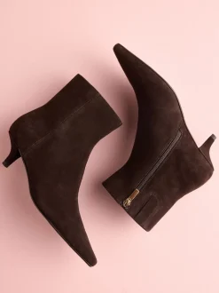 Suede Brune - Bottes Tabitha Simmons x Next à talon sous-ensemble
