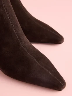 Suede Brune - Bottes Tabitha Simmons x Next à talon sous-ensemble