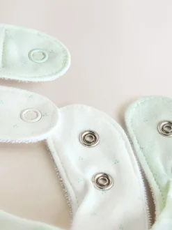 Sœur vert sauge - Lot de 2 bavoirs bébé pour la famille