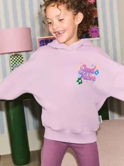 Sweat à capuche Eleanor Bowmer violet lilas