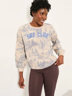 Sweat-shirt col rond FatFace Ski Club