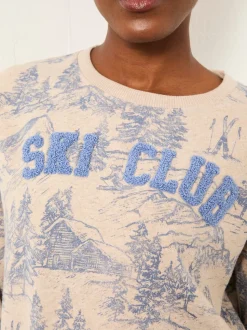 Sweat-shirt col rond FatFace Ski Club